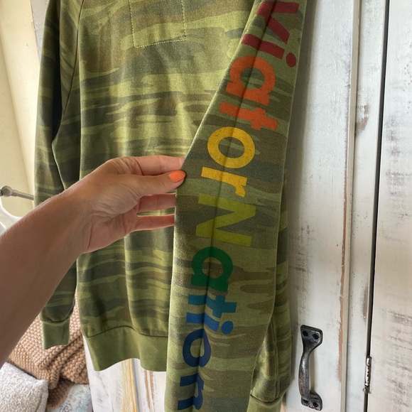 Aviator Nation Camo Aspen Crewneck Sweatshirt - Picture 2 of 5